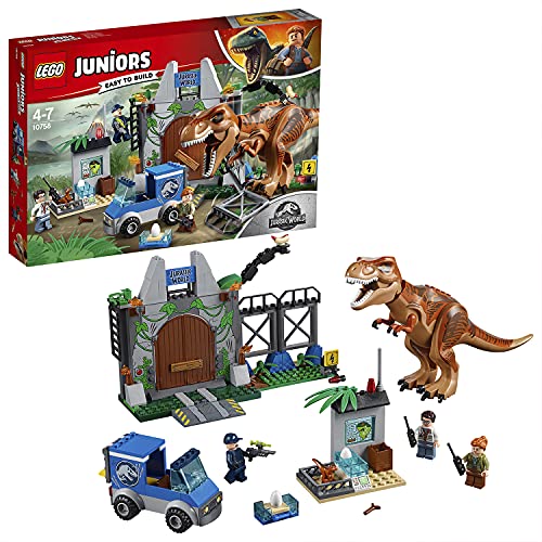 official lego juniors: t. rex breakout - 10758  (discontinued by manufacturer)